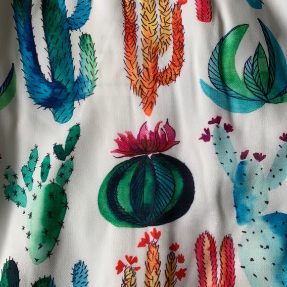 Cactus Print Dress - Picture 2 of 7